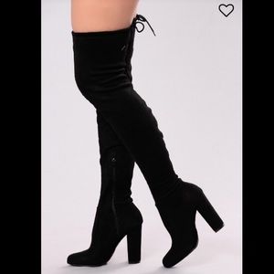 Pretty In Thigh High Boots